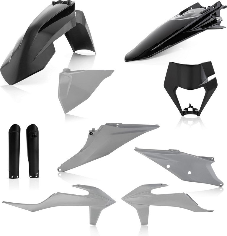Acerbis Full Plastic Kit Ktm Black/Grey | 0024054.319