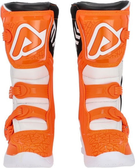 X-TEAM JR BOOTS, ORANGE/WHITE, Size S.38