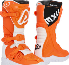 X-TEAM JR BOOTS, ORANGE/WHITE, Size S.38