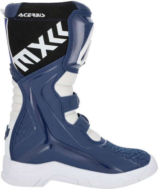 X-TEAM JR BOOTS, BLUE/WHITE, Size S.33