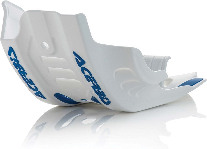 Acerbis Skid Plate Husqvarna White/Blue | 0024254.232