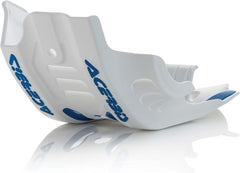 Acerbis Skid Plate Husqvarna White/Blue | 0024254.232
