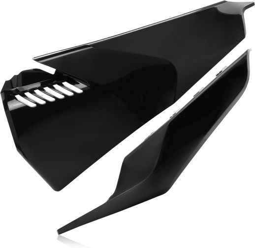 SIDE PANELS VENTED, BLACK