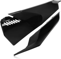 SIDE PANELS VENTED, BLACK