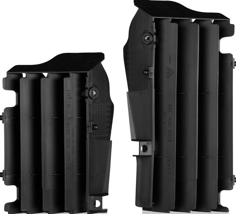 RADIATOR LOUVERS, BLACK