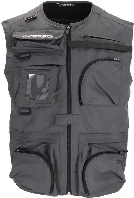 PHOTOGRAPHER VEST, DARK GREY