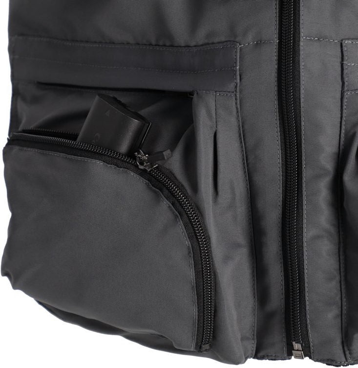 PHOTOGRAPHER VEST, DARK GREY
