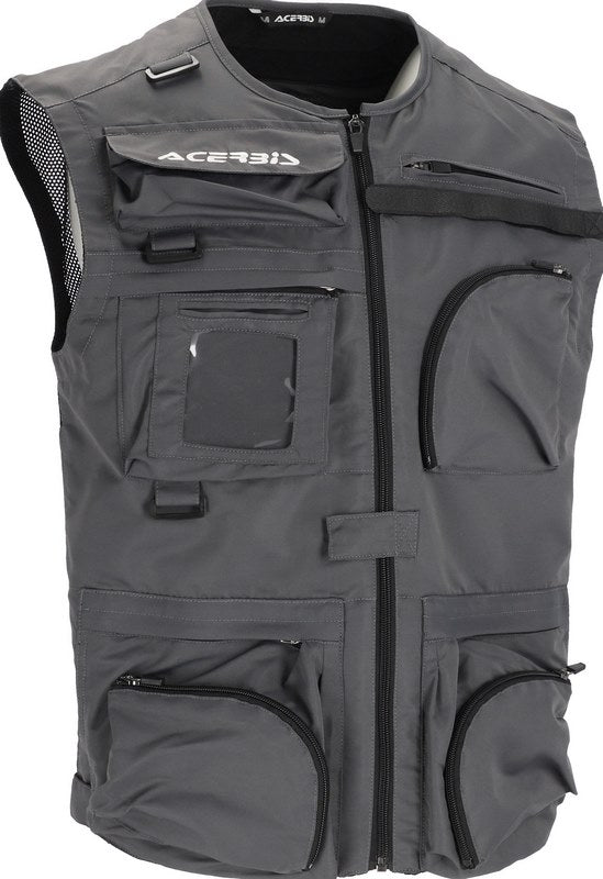PHOTOGRAPHER VEST, DARK GREY