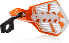 Acerbis X-Future Handguards Orange/White | 0024296.203