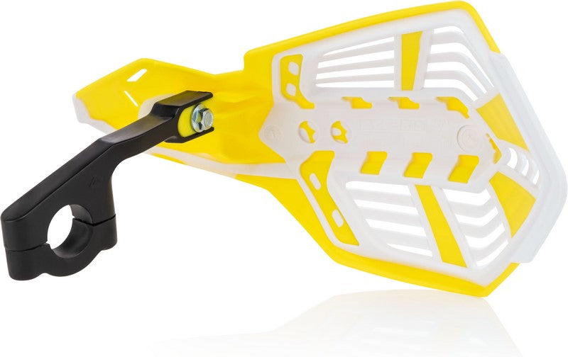 Acerbis X-Future Handguards Yellow/White | 0024296.273