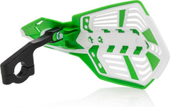 Acerbis X-Future Handguards Green/White | 0024296.371