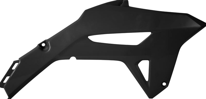 RADIATOR SCOOPS, BLACK