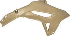 RADIATOR SCOOPS, GOLD/GOLD