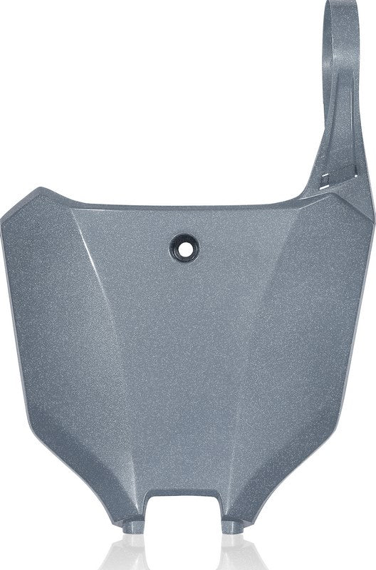 FRONT NUMBER PLATE, GREY 3