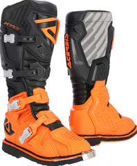 X-RACE BOOTS, ORANGE/BLACK