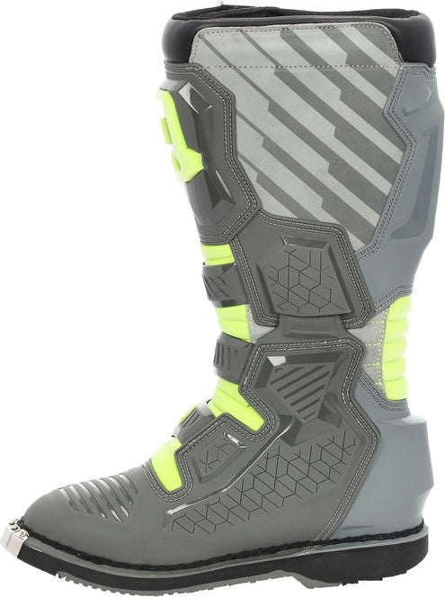 X-RACE BOOTS, GREY/YELLOW
