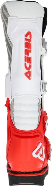 X-RACE BOOTS, RED/WHITE