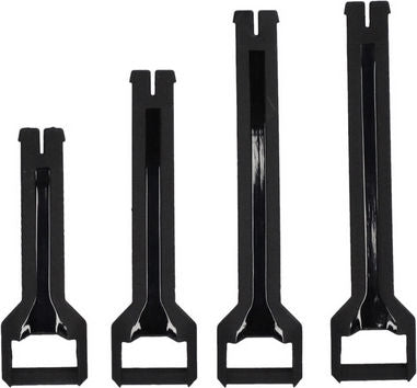 SET STRAPS X-RACE BOOTS, BLACK