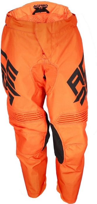 MX TRACK KID PANTS, ORANGE