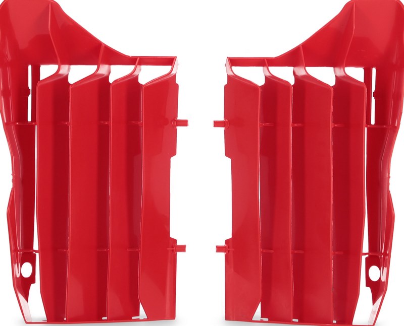 RADIATOR LOUVERS, RED