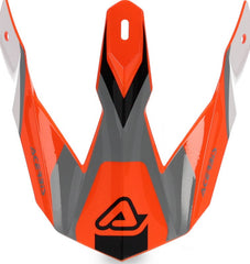 VISOR HELMET LINEAR, ORANGE/WHITE
