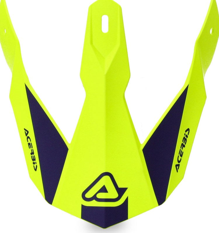 VISOR HELMET LINEAR, YELLOW/BLUE