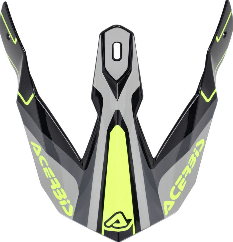 VISOR HELMET LINEAR, BLACK/FLUO YELLOW