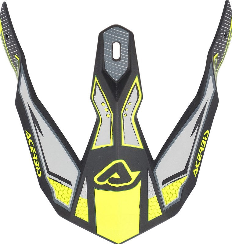 VISOR HELMET LINEAR, BLACK/FLUO YELLOW