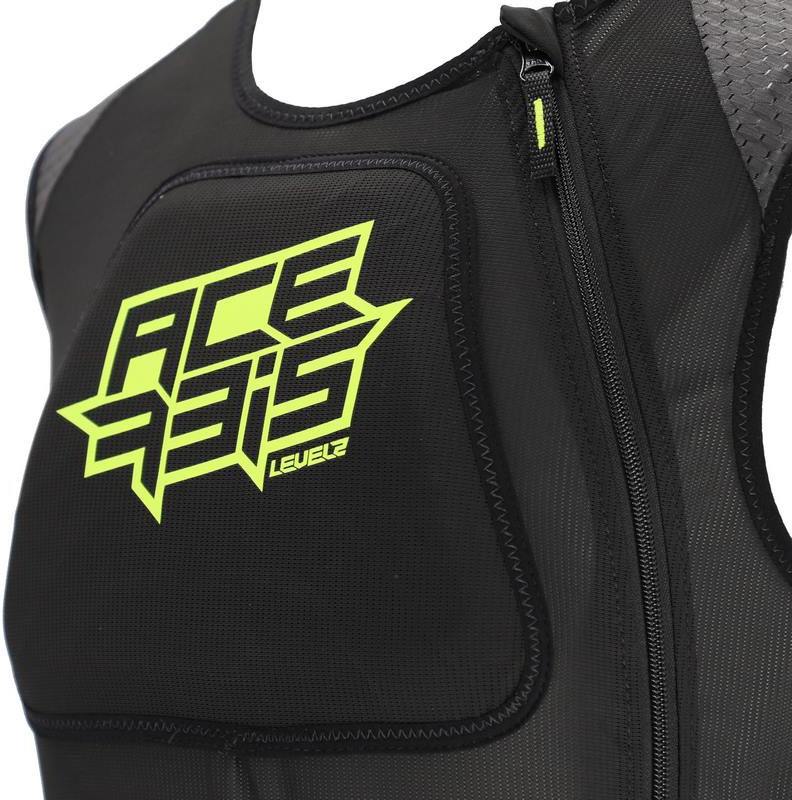 X-AIR LEVEL 2 VEST, BLACK/YELLOW