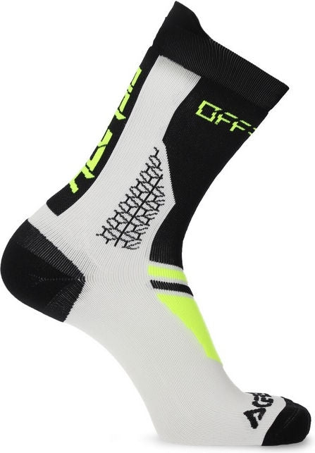 SOCKS MTB TRACK, BLACK/YELLOW