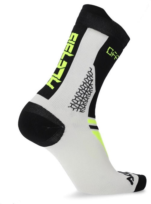 SOCKS MTB TRACK, BLACK/YELLOW