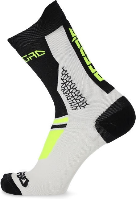 SOCKS MTB TRACK, BLACK/YELLOW