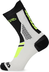 SOCKS MTB TRACK, BLACK/YELLOW