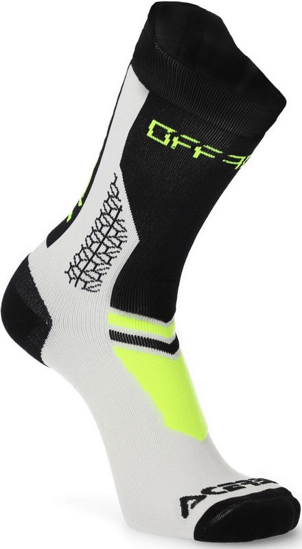SOCKS MTB TRACK, BLACK/YELLOW