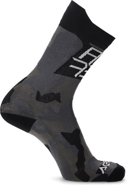 SOCKS MTB TRACK, BLACK/GREY