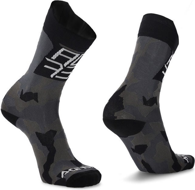 SOCKS MTB TRACK, BLACK/GREY