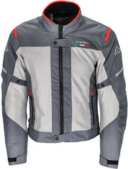 CE ON ROAD RUBY JACKET, GREY/RED