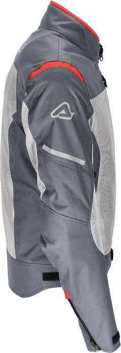 CE ON ROAD RUBY JACKET, GREY/RED