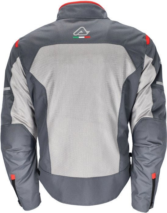 CE ON ROAD RUBY JACKET, GREY/RED