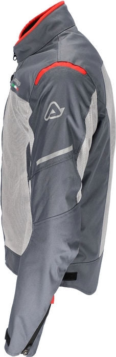 CE ON ROAD RUBY JACKET, GREY/RED