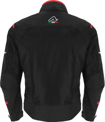 CE ON ROAD RUBY JACKET, BLACK/RED, Size XL