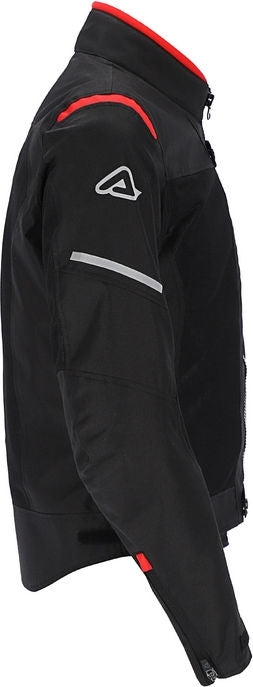CE ON ROAD RUBY JACKET, BLACK/RED, Size XXL