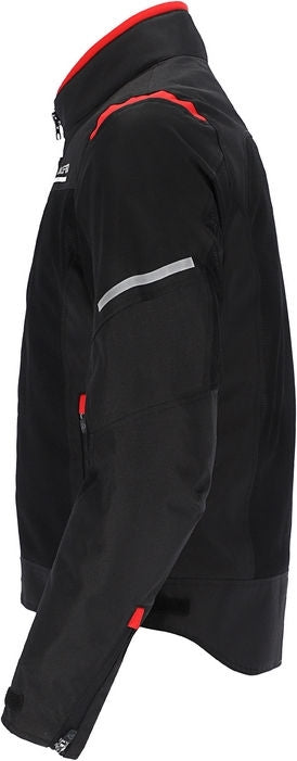 CE ON ROAD RUBY JACKET, BLACK/RED, Size XXL
