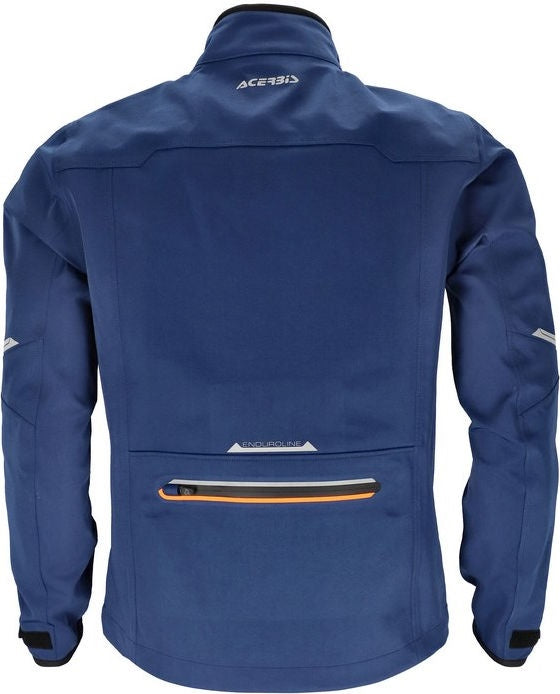 JACKET X-DURO W-PROOF, BLUE/ORANGE