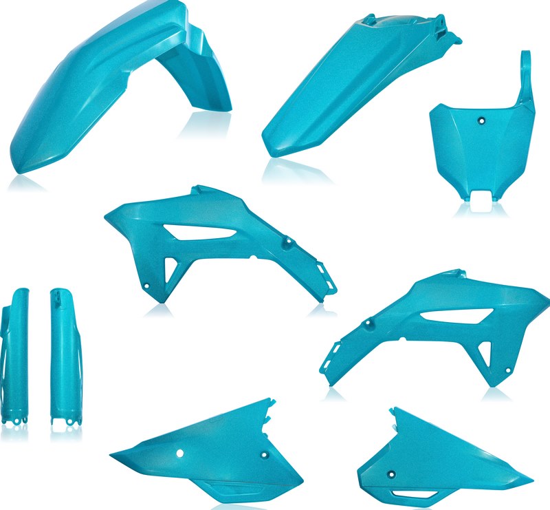 FULL PLASTIC KIT, FLUO GREEN