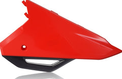 SIDE PANELS DW+UP, RED/BLACK