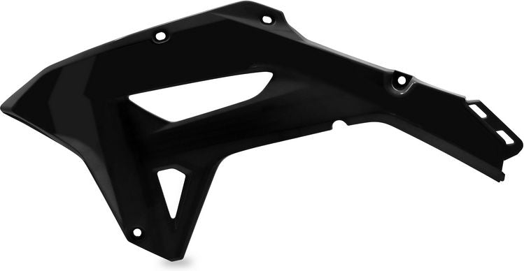 RADIATOR SCOOPS, BLACK