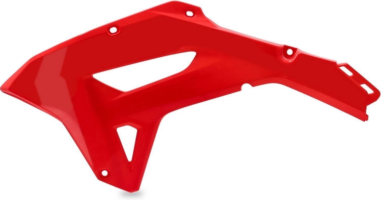 RADIATOR SCOOPS, RED