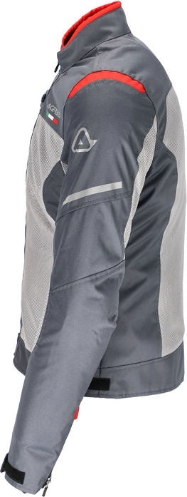 CE ON ROAD RUBY LADY JACKET, GREY/RED