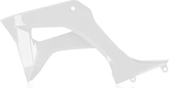 RADIATOR SCOOPS, WHITE